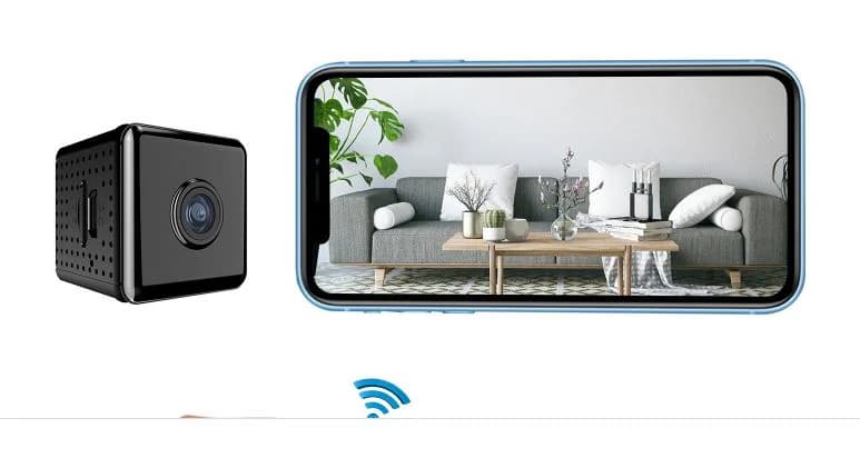 מצלמת מיני 1080p hd w10 wi-fi לריגול ואבטחה