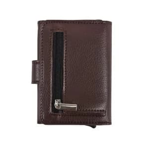 ארנק עם תא רוכסן לכסף קטן והגנת RFID – ארנק קומפקטי לכרטיסים וכסף לשימוש יומיומי