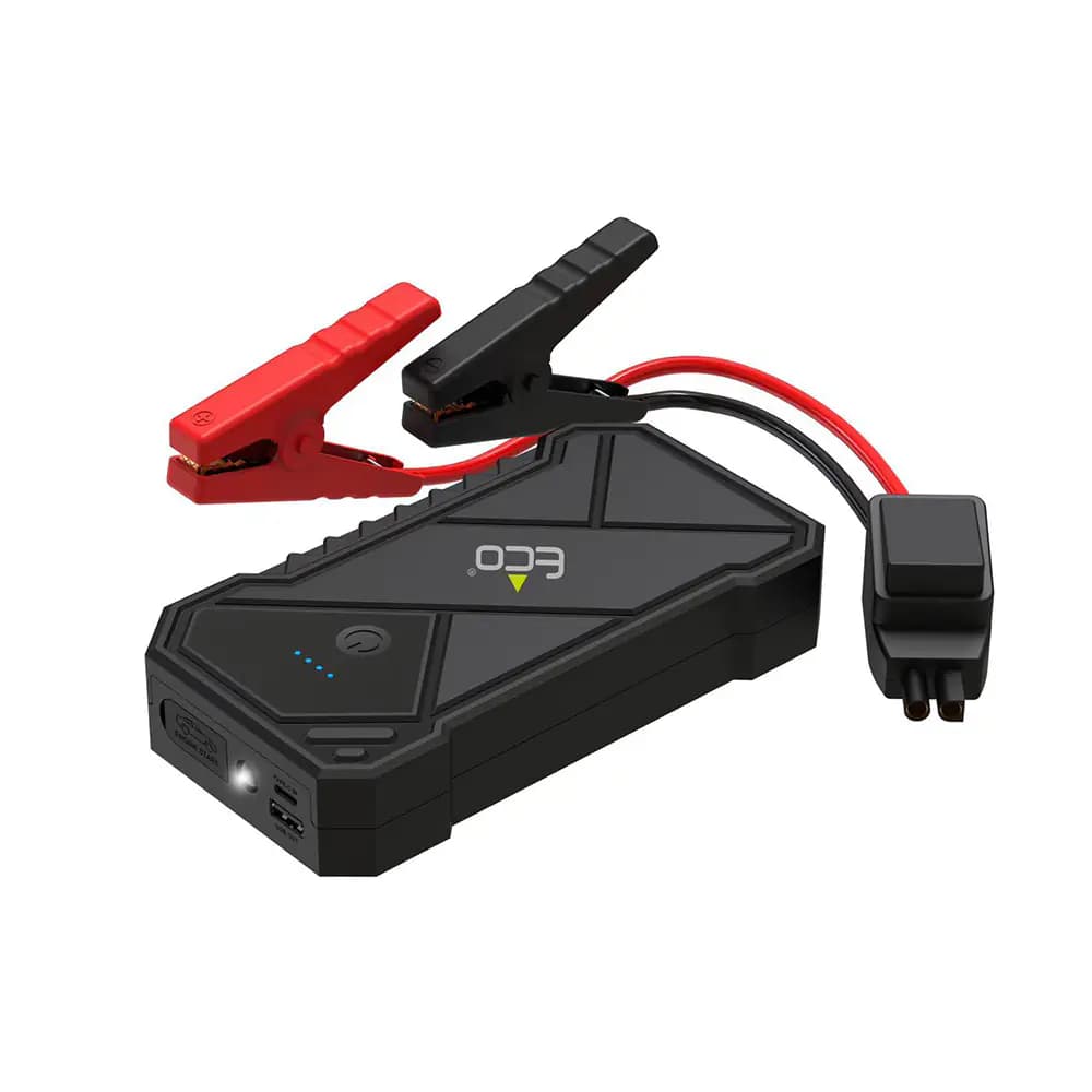 בוסטר התנעה לרכב קומפקטי ECO JS-800 – 8,000mAh עם כבלי התנעה חכמים